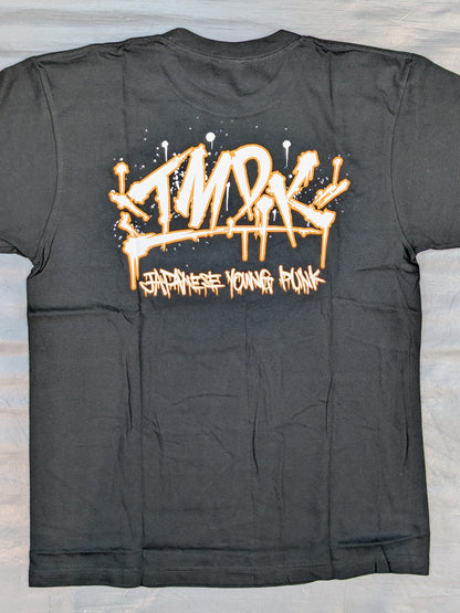 藤田晃生×Racquer「freaks/SHAKU」Tシャツ②(ブラック)