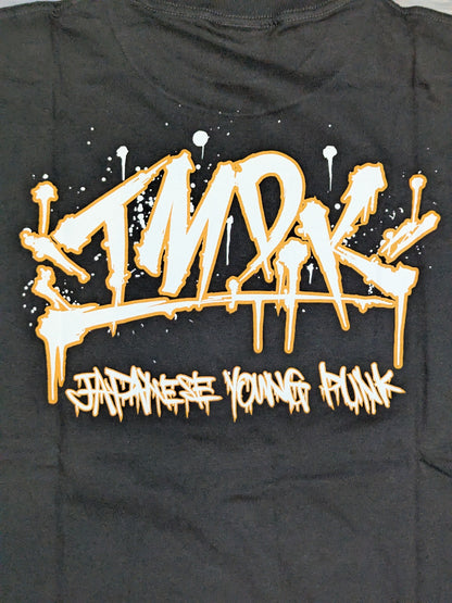 Kosei Fujita × Racquer "freaks/SHAKU" T-shirt (3) (Black)