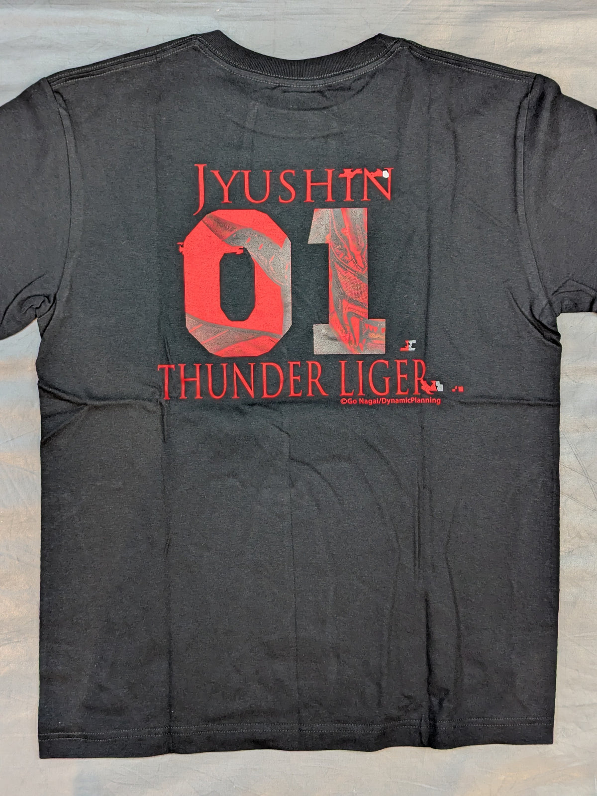 Jushin Thunder Liger Channel 'TEAM LIGER' T-shirt (3) (Black)