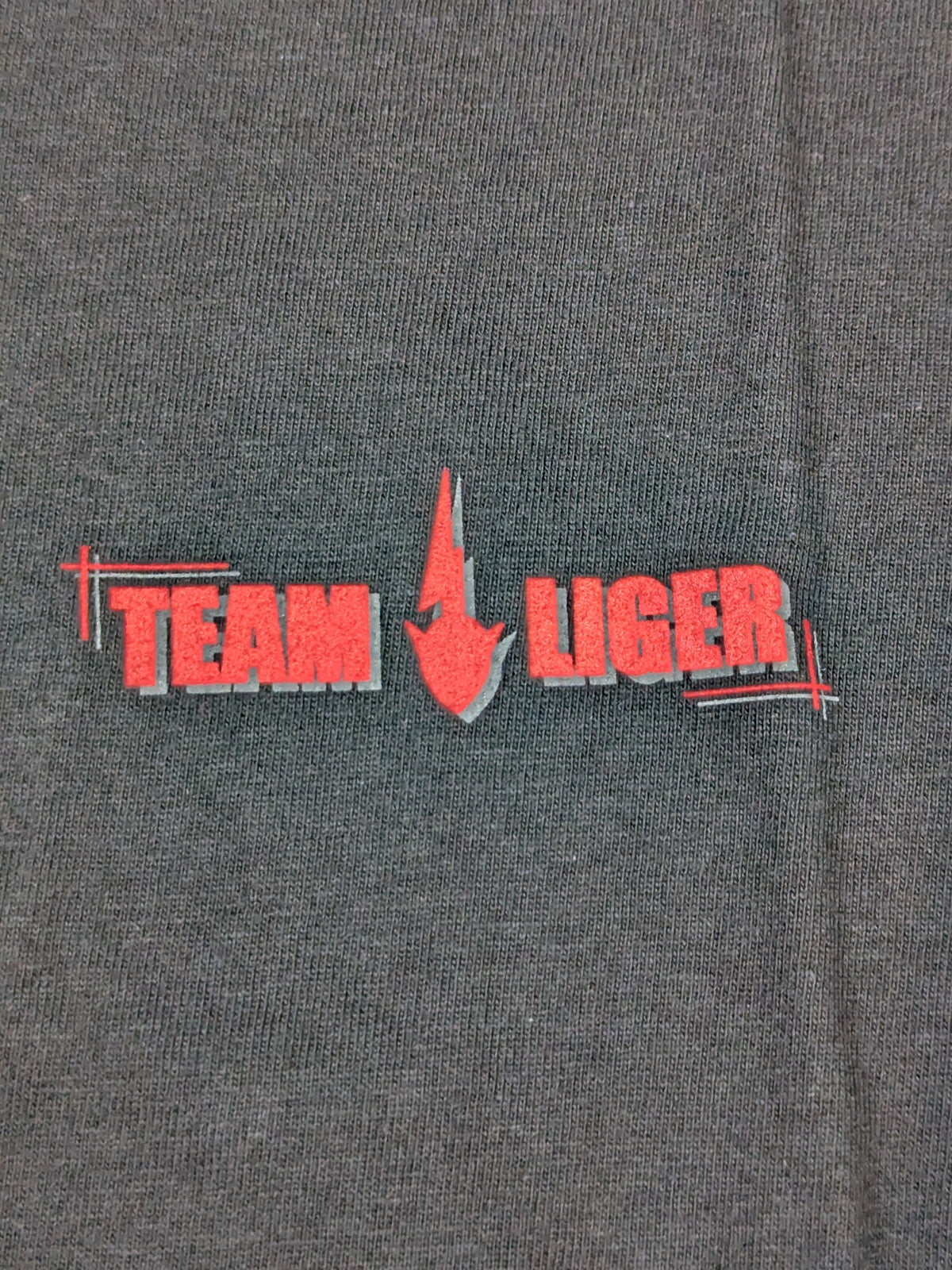 Jushin Thunder Liger Channel 'TEAM LIGER' T-shirt (3) (Black)
