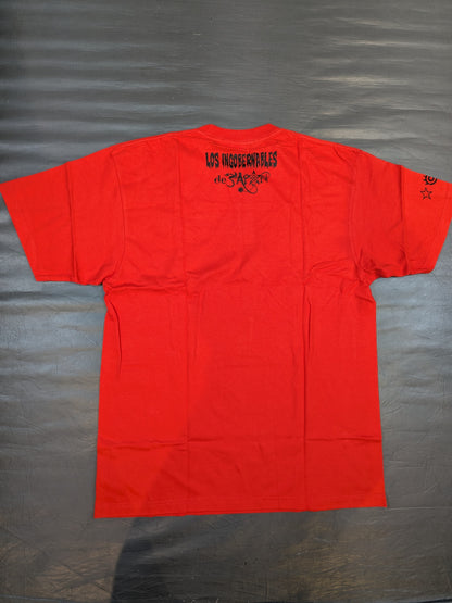 内藤哲也「CENTER OF THIS RING」Tシャツ②(レッド/2023)
