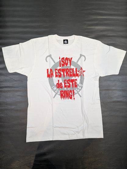 Tetsuya Naito "G1 CLIMAX 33 Victory Commemorative" T-shirt (white)