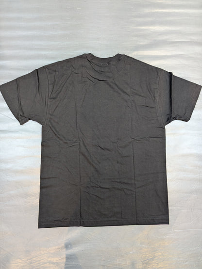 新日本プロレス×久米繊維 ライオンマークTシャツ(ブラック×ゴールド)