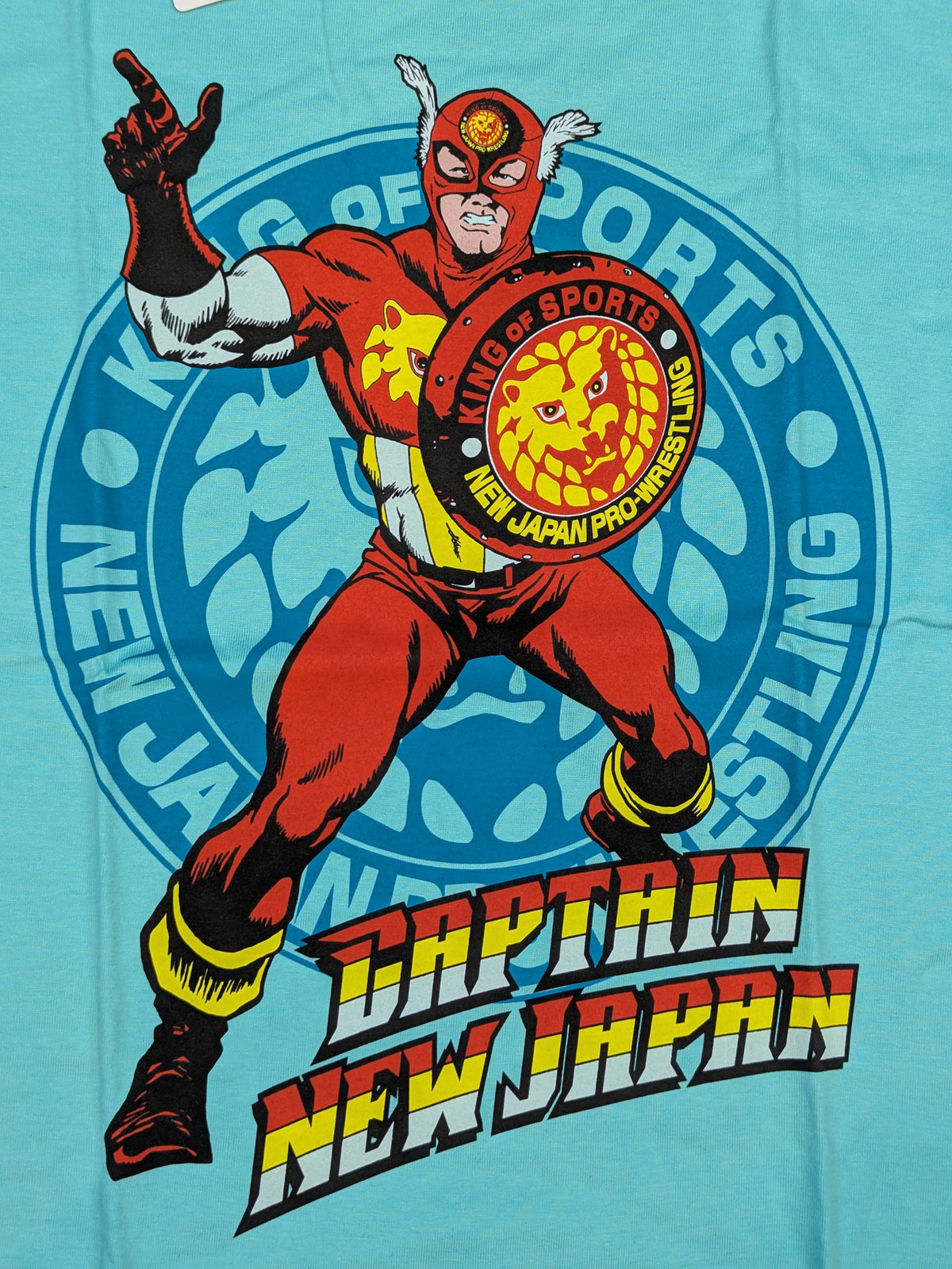 Captain New Japan Illustration T-Shirt