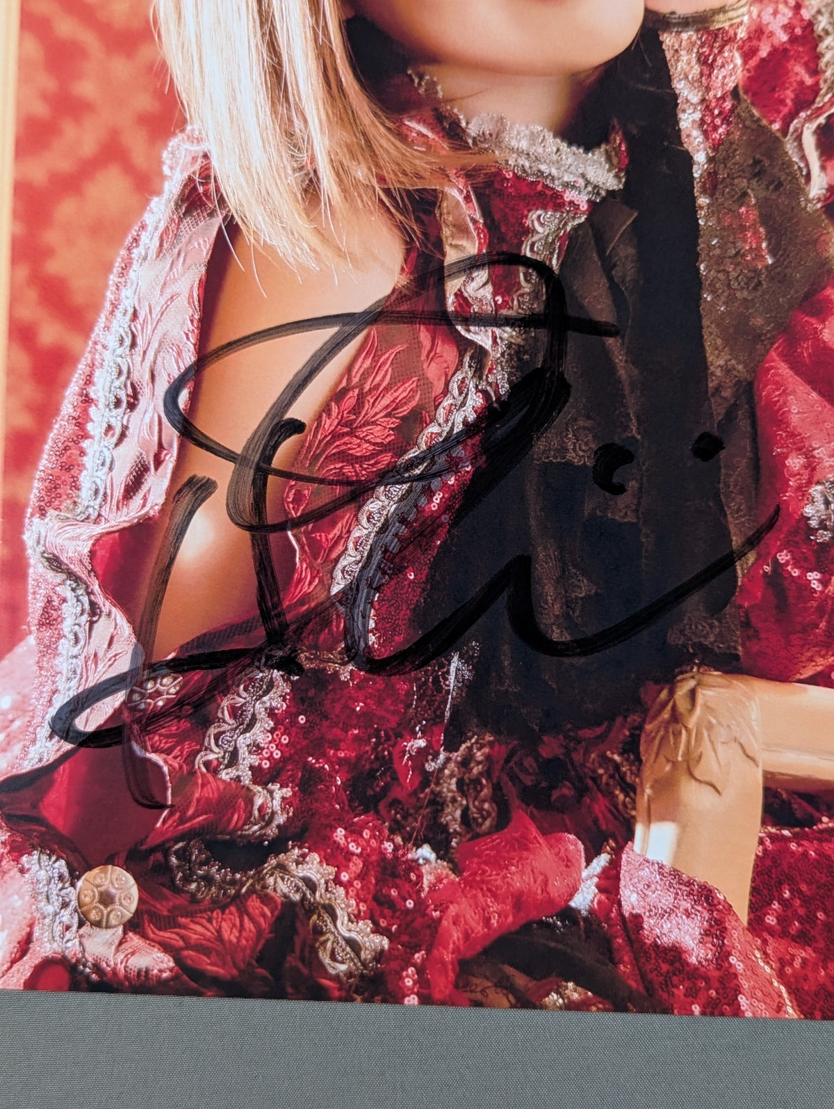 HIMEKA  hand signed autograph  Stardom Pro-Photo  (T-3)
