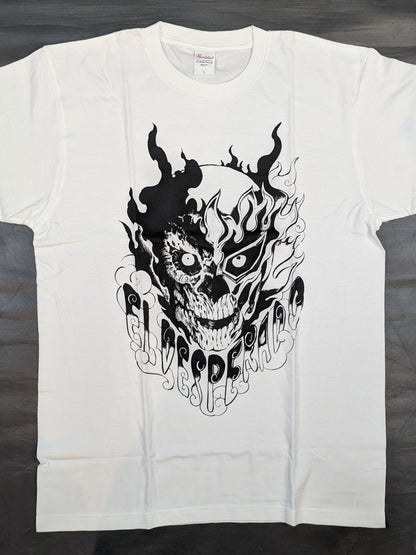 エル・デスペラード×桃桃子 コラボTシャツ①(ホワイト)
