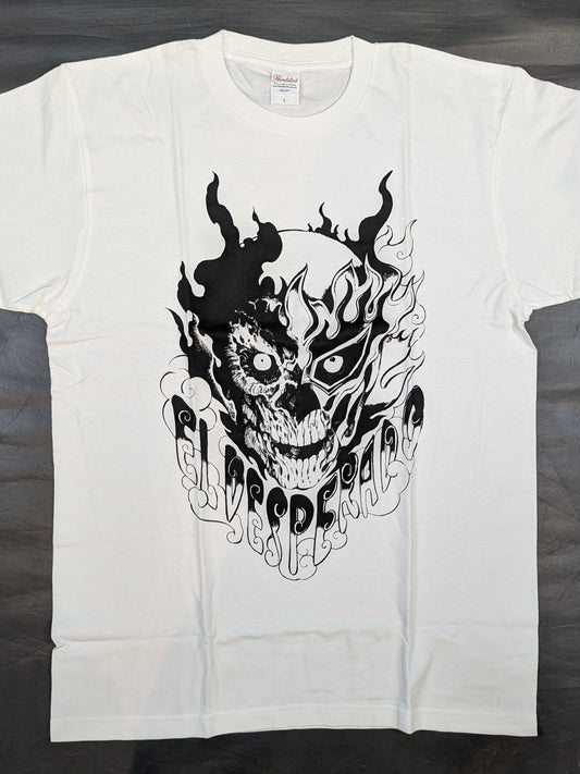 エル・デスペラード×桃桃子 コラボTシャツ①(ホワイト)