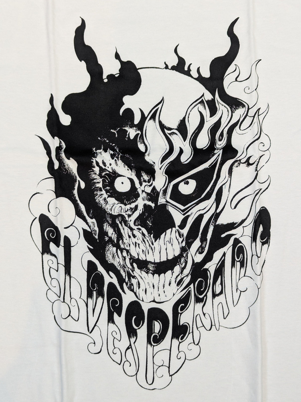 エル・デスペラード×桃桃子 コラボTシャツ①(ホワイト)