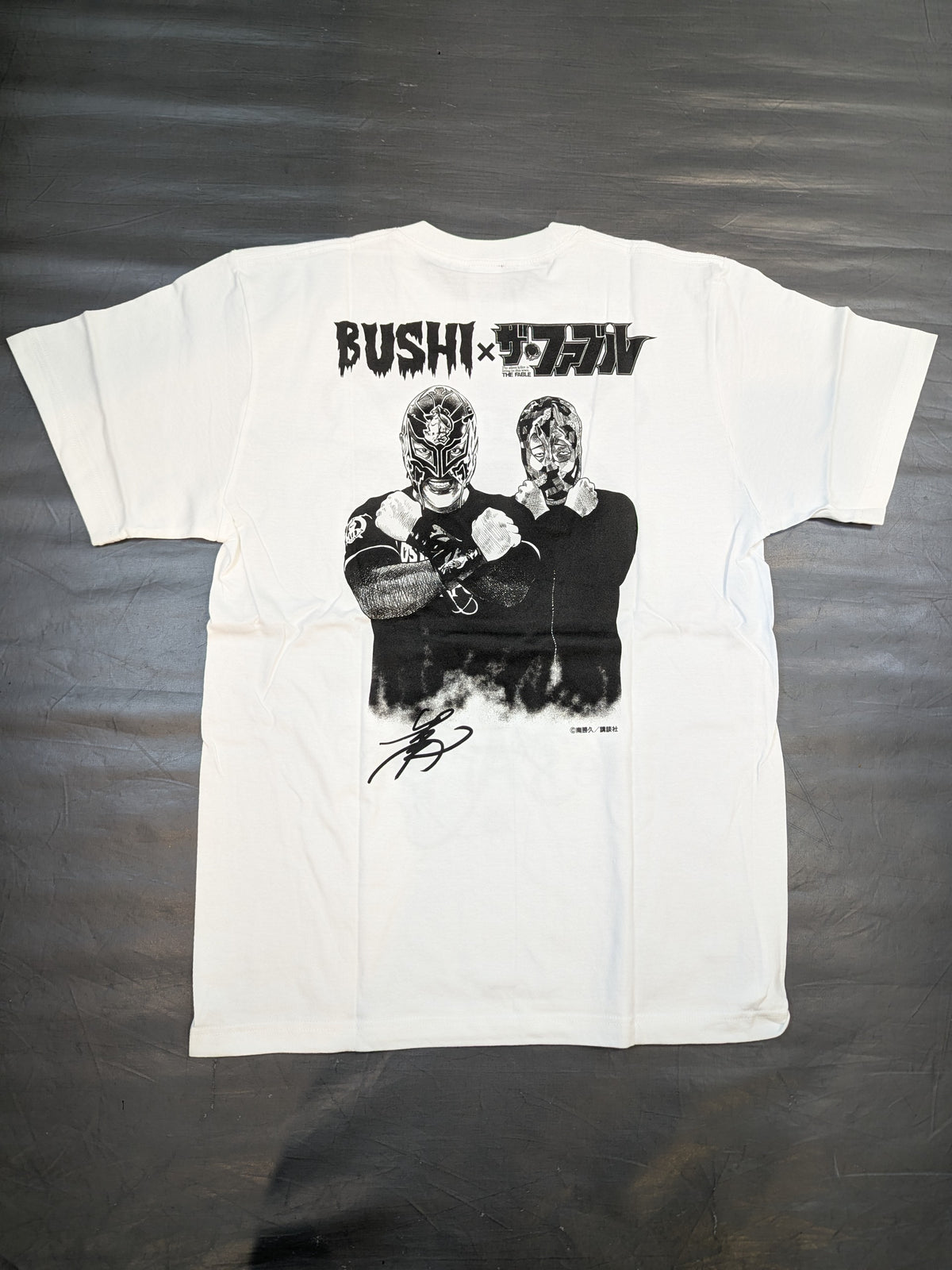 BUSHI×ファブル コラボTシャツ②