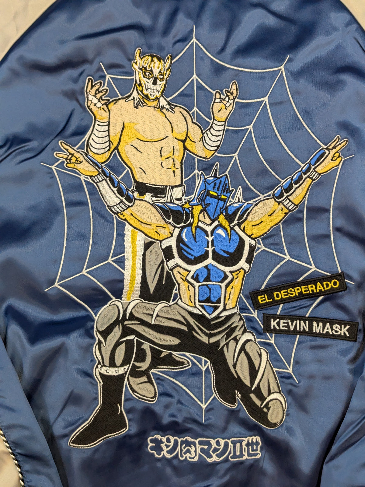 Kinnikuman  Nisei d.M.p Collaboration El Desperado × Kevin Mask Sukajan
