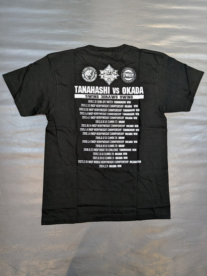 棚橋弘至vsオカダ・カズチカ「WK20」対戦記念Tシャツ②