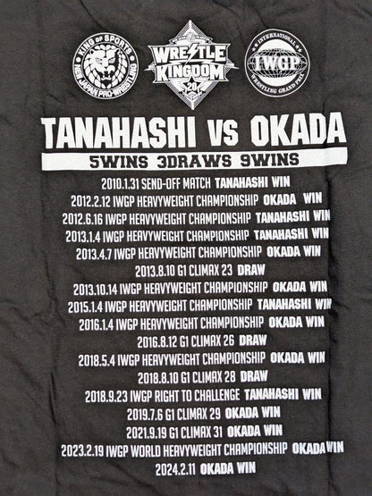 棚橋弘至vsオカダ・カズチカ「WK20」対戦記念Tシャツ②
