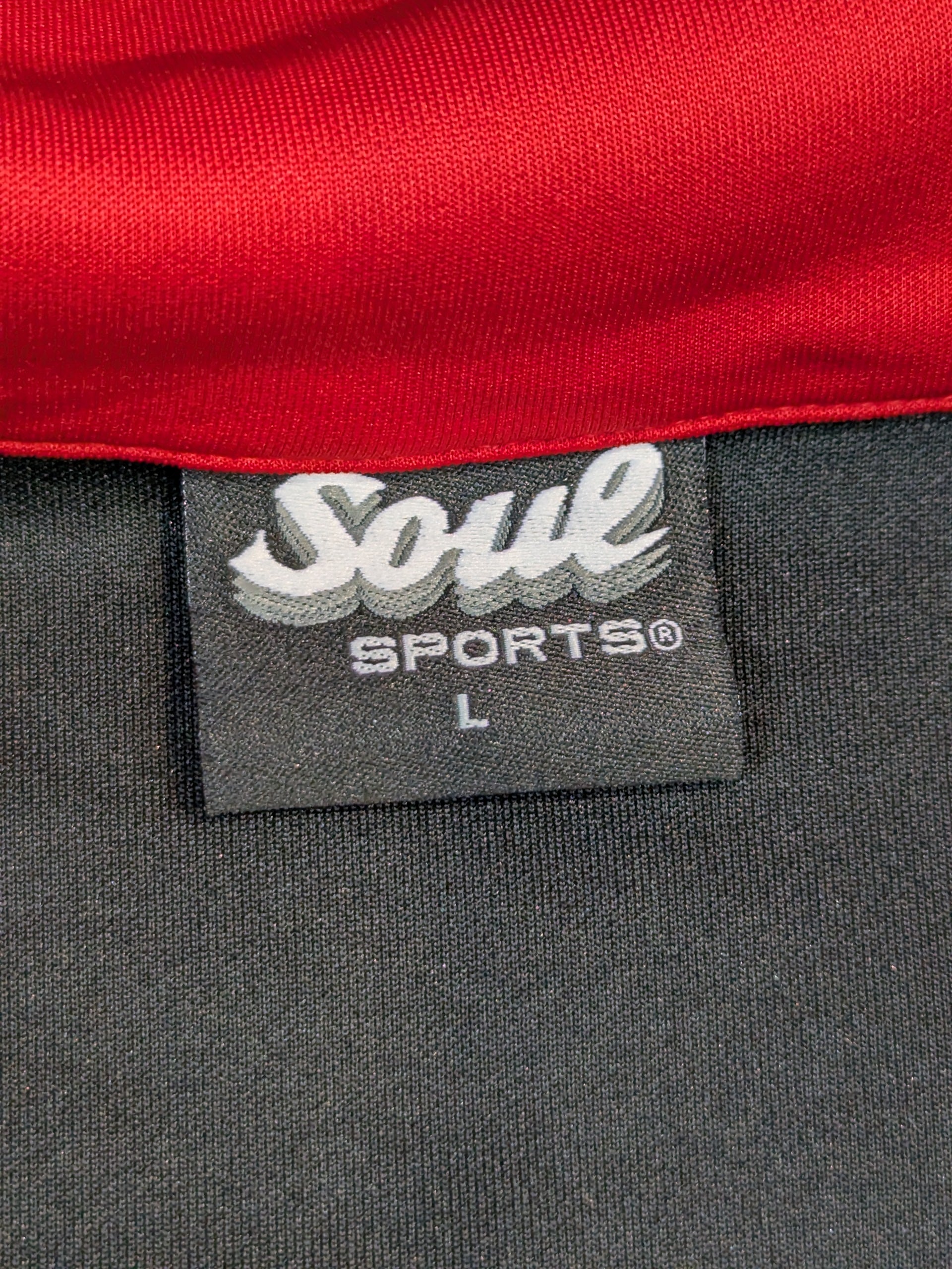 新日本プロレス×SOUL セットアップジャージ(2024/ブラック×ホワイト