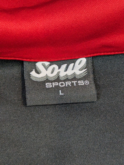 新日本プロレス×SOUL セットアップジャージ(2024/ブラック×ホワイト)