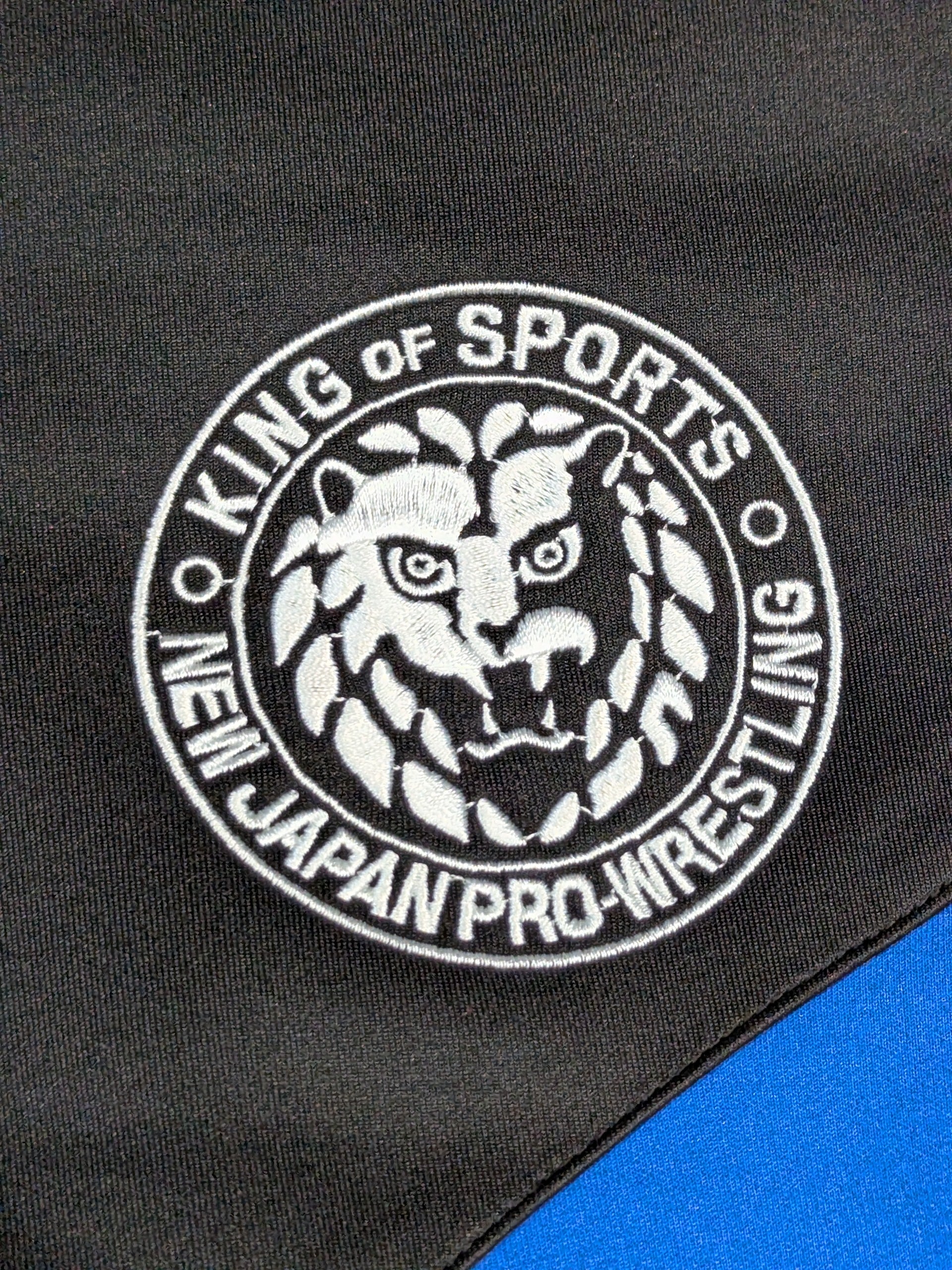新日本プロレス×SOUL セットアップジャージ(2024/ブラック×ホワイト