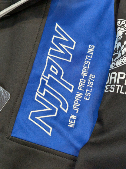 新日本プロレス×SOUL セットアップジャージ(2023/ブラック×ブルー)