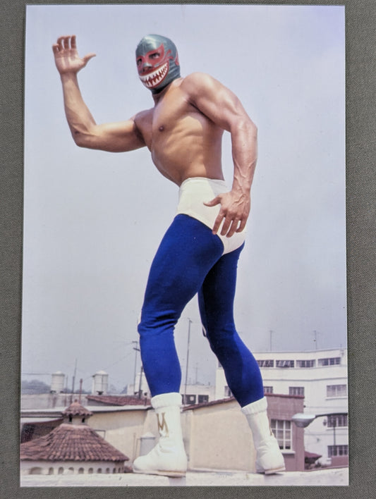 ミル・マスカラス 1960年代 Lucha Libre誌 撮影写真(B-4)