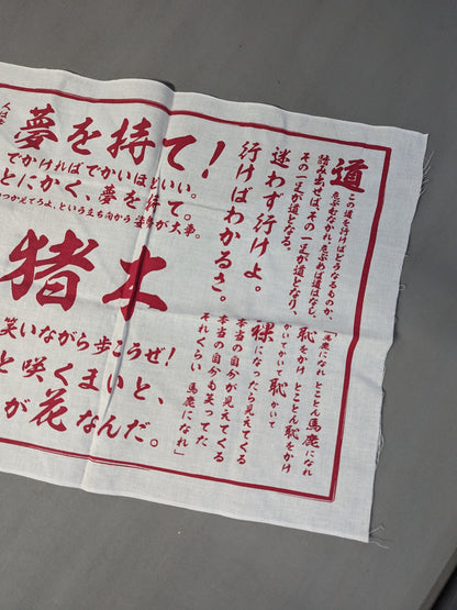 Antonio Inoki  Fighting spirit Hand towel 