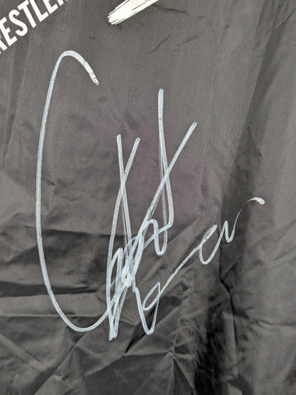 [Great Muta hand signed autograph] New Japan Pro Wrestling 'NEW JAPAN WRESTLERS' Bench Coat