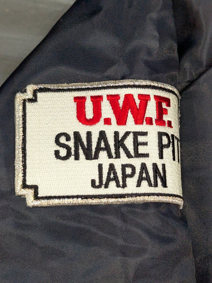 ★スネークピットジャパン★ UWF オリジナルコーチジャケット(ブラック)
