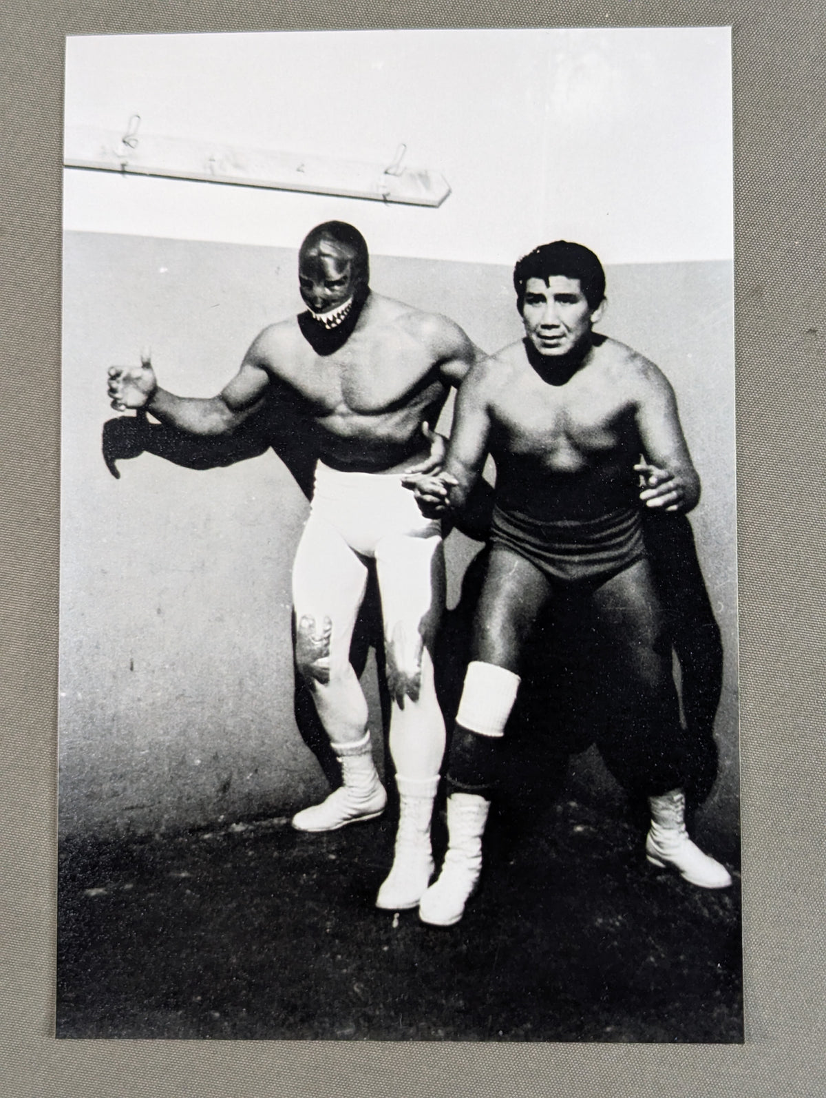 Mil Mascaras  & Rey Mendoza 1965 Black and White photo  3-disc set