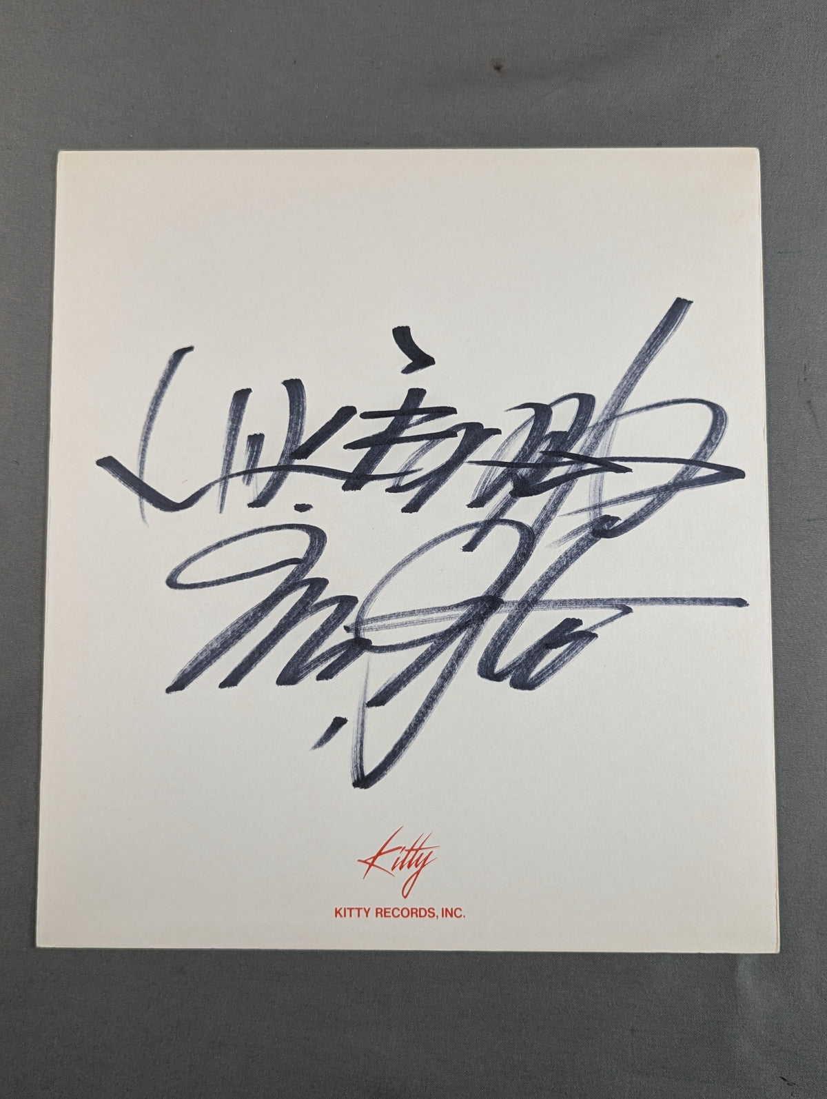 Umanosuke Ueda (included in 'Mr.Ito', KITTY RECORDS INC. thick paper)