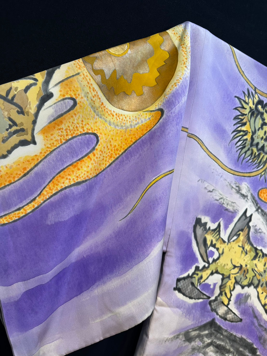 ★ Tenryu Genichiro  Stormy Dragon Gown (Purple) ★