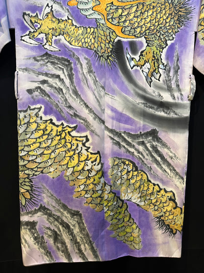 ★ Tenryu Genichiro  Stormy Dragon Gown (Purple) ★