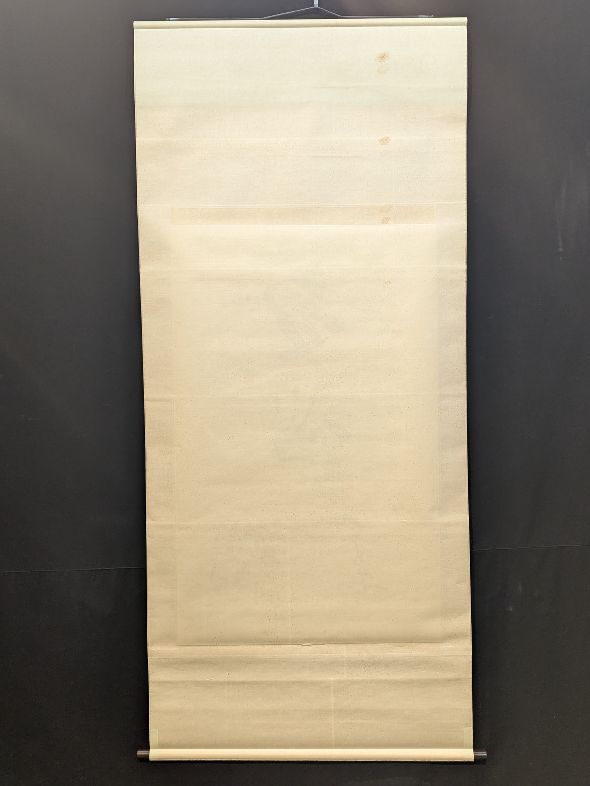 ★ Tenryu Genichiro  Family's Treasured Collection ★ Taiho , Chiyonofuji , Kitanoumi  Hanging Scroll Handprint  the Three Great Yokozuna of the Showa Era