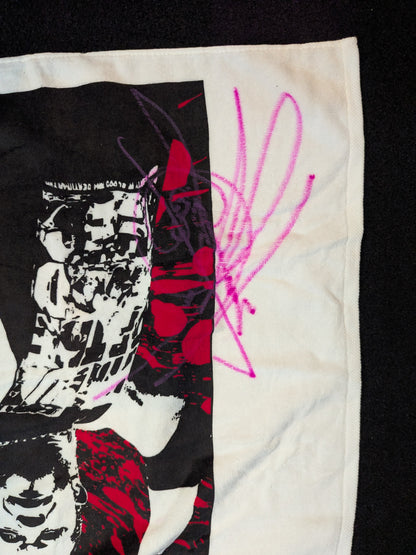 【直筆サイン入り】葛西純「狂猿」バスタオル