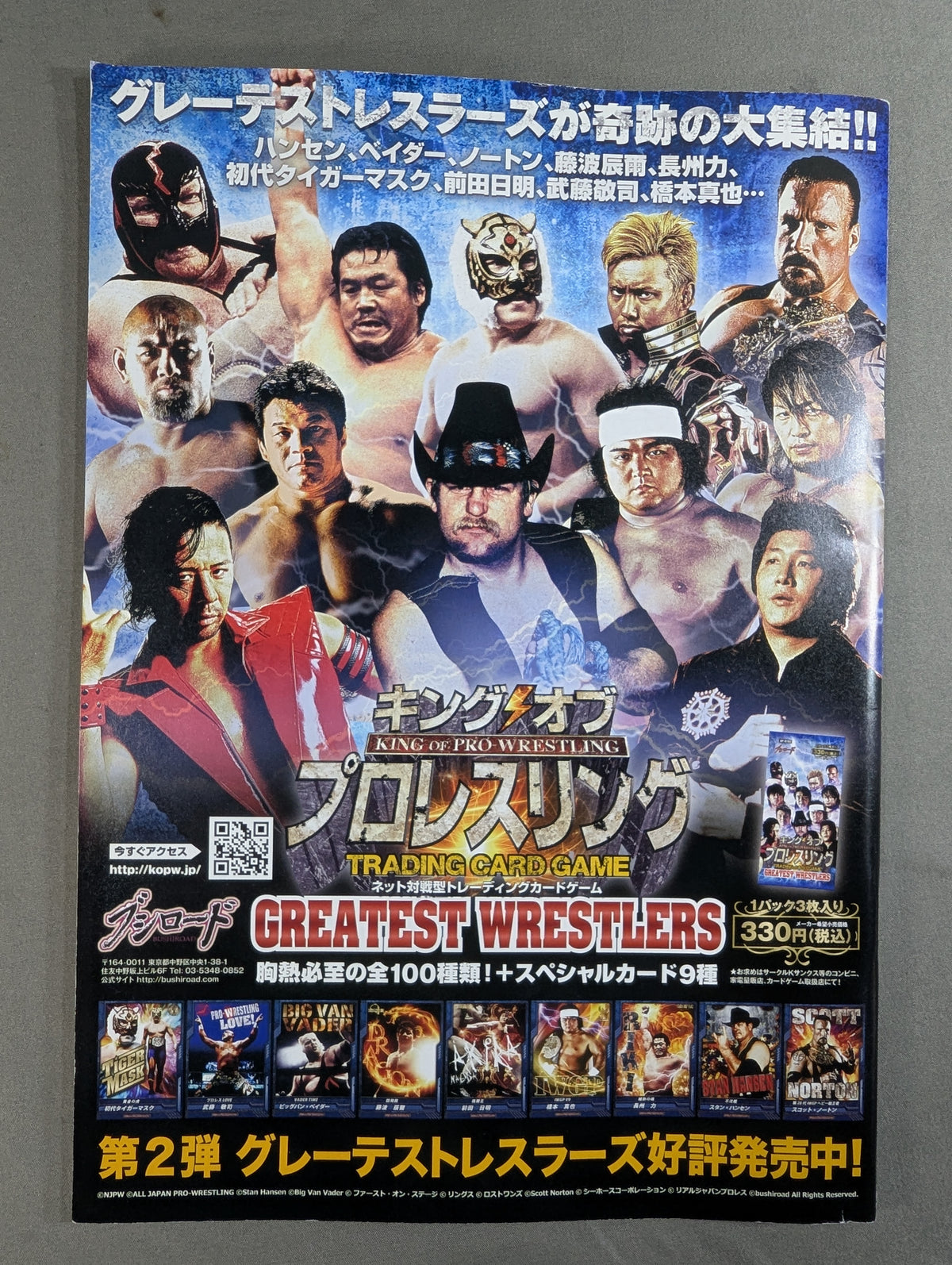 ★ Tanahashi vs Anderson IWGP Match ★ NJPW OFFICIAL MAGAZINE 2013 Vol.1