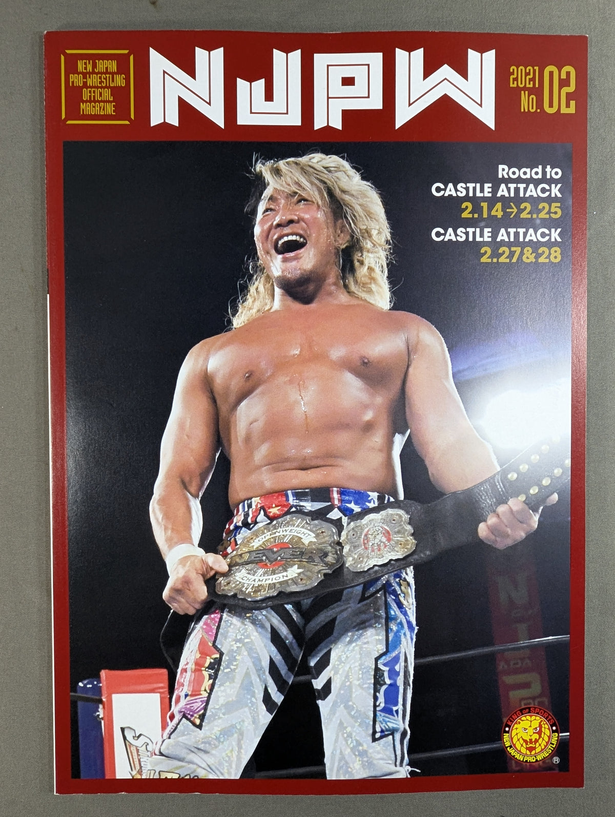 NJPW OFFICIAL MAGAZINE 2021 No.2