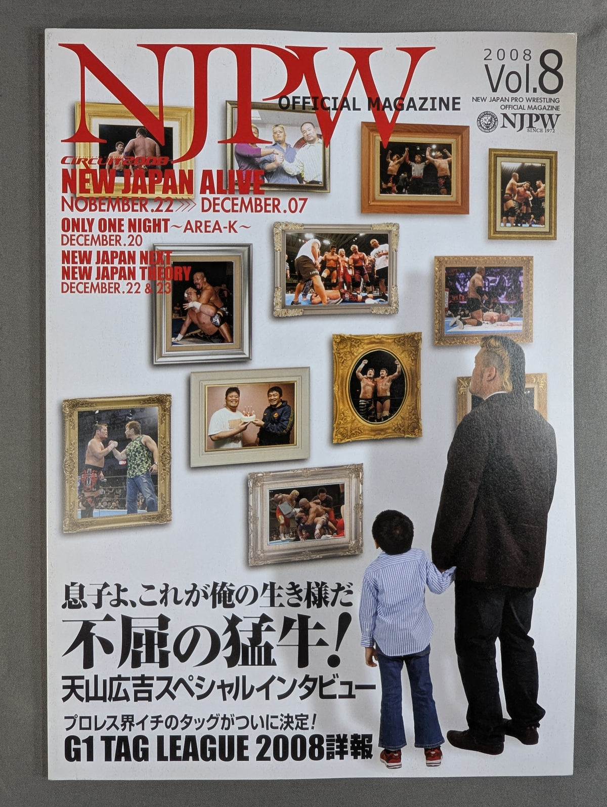 NJPW OFFICIAL MAGAZINE 2008 Vol.8