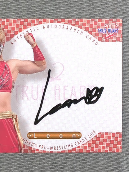 2019 BBM Leon Official Autographed Card