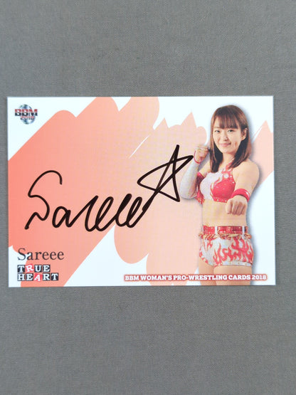 2018 BBM Sareee (SARRAY) Official Autographed Card