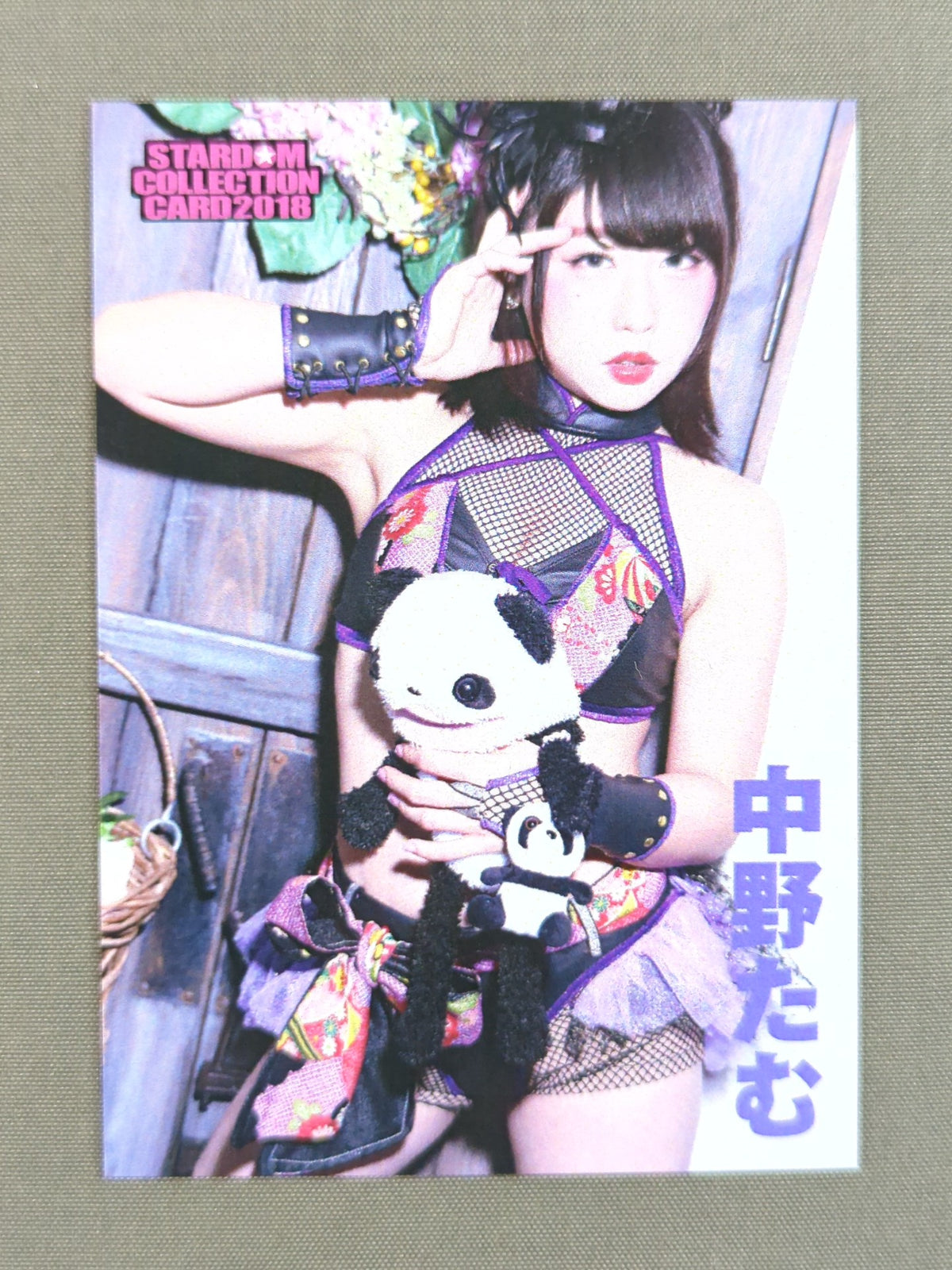 2019 STARDOM COLLECTION CARD Tam Nakano (100)