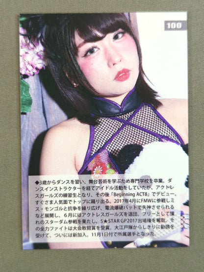 2019 STARDOM COLLECTION CARD Tam Nakano (100)