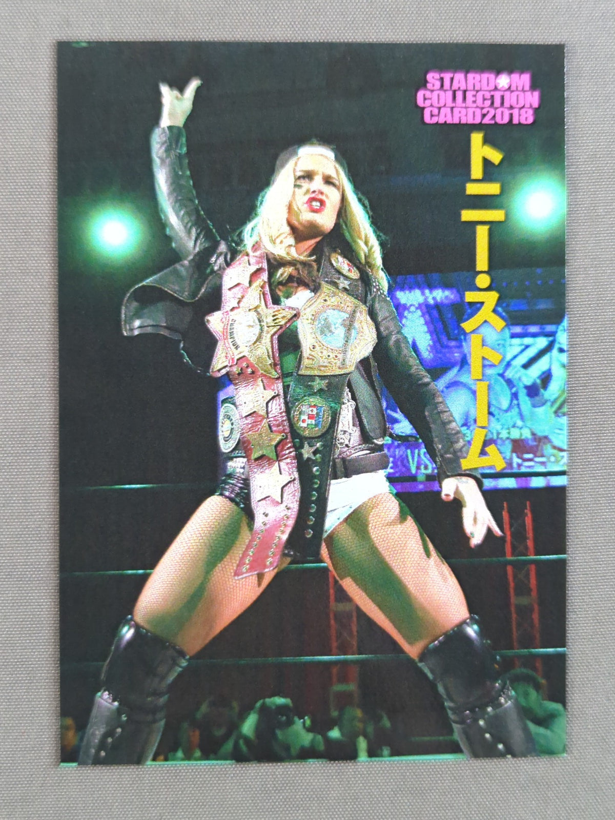 2018 STARDOM COLLECTION CARD トニー・ストーム(127)