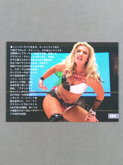 2018 STARDOM COLLECTION CARD トニー・ストーム(127)
