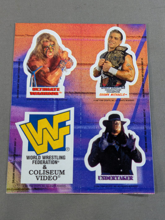 WWF COLISEUM VIDEO Stickers
