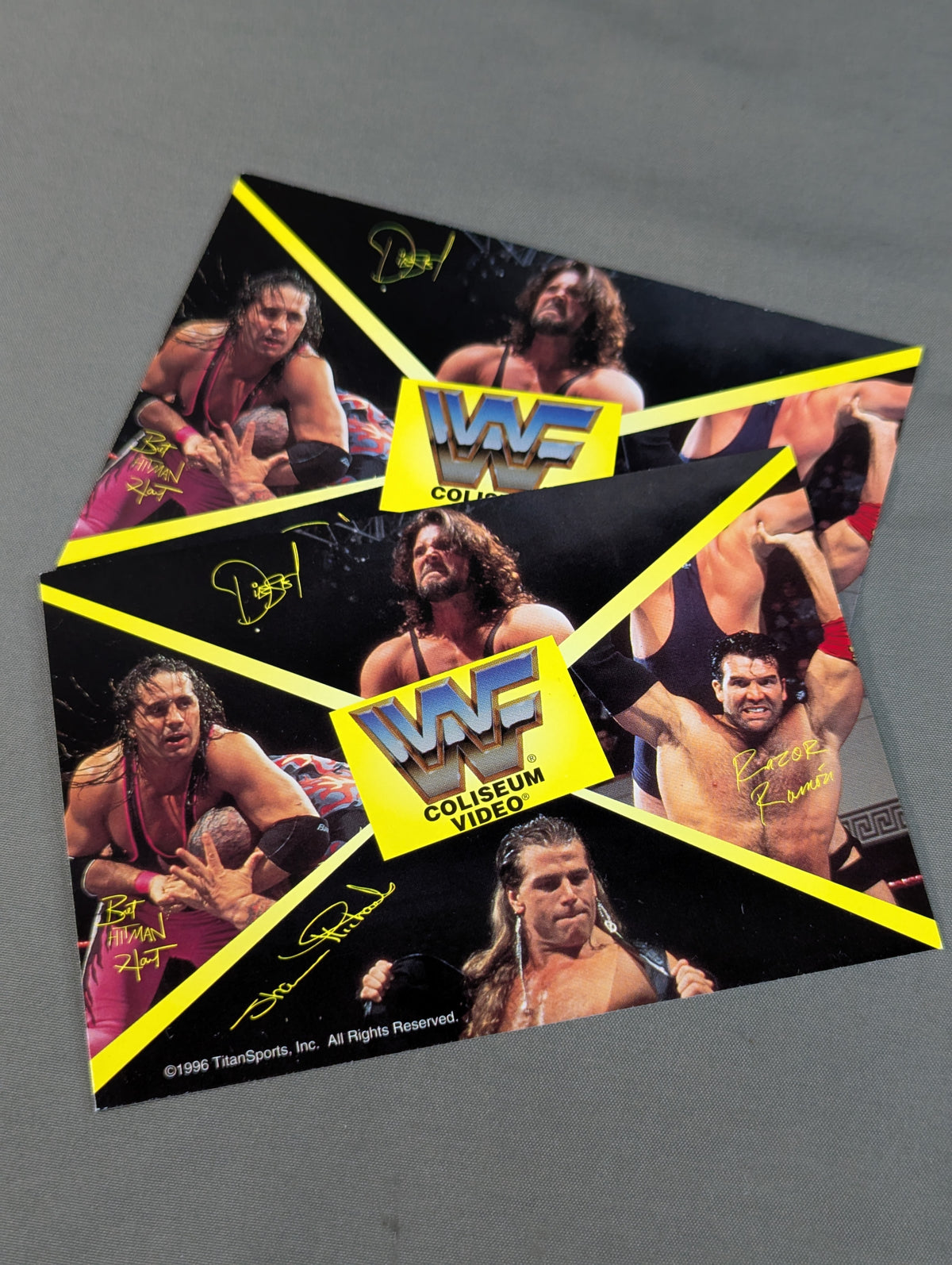 WWF COLISEUM VIDEO Mini Postcard Set