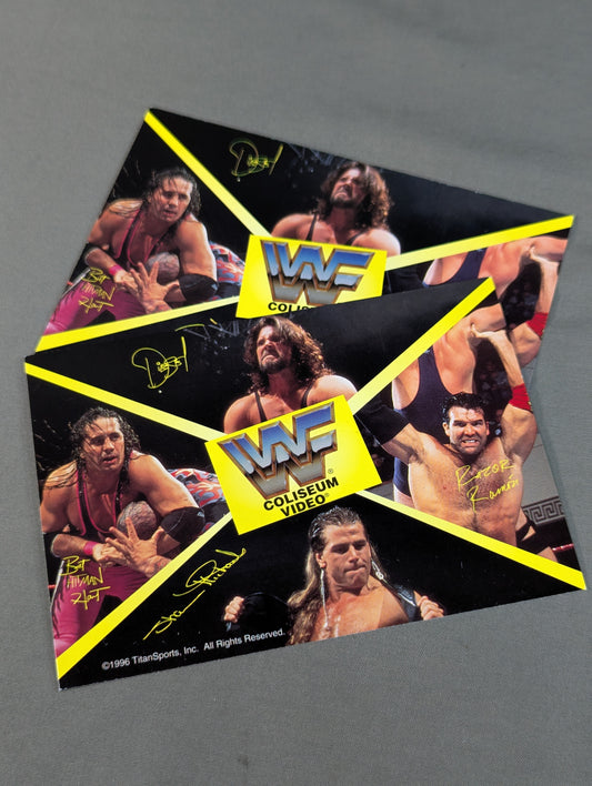 WWF COLISEUM VIDEO ミニポストカードセット