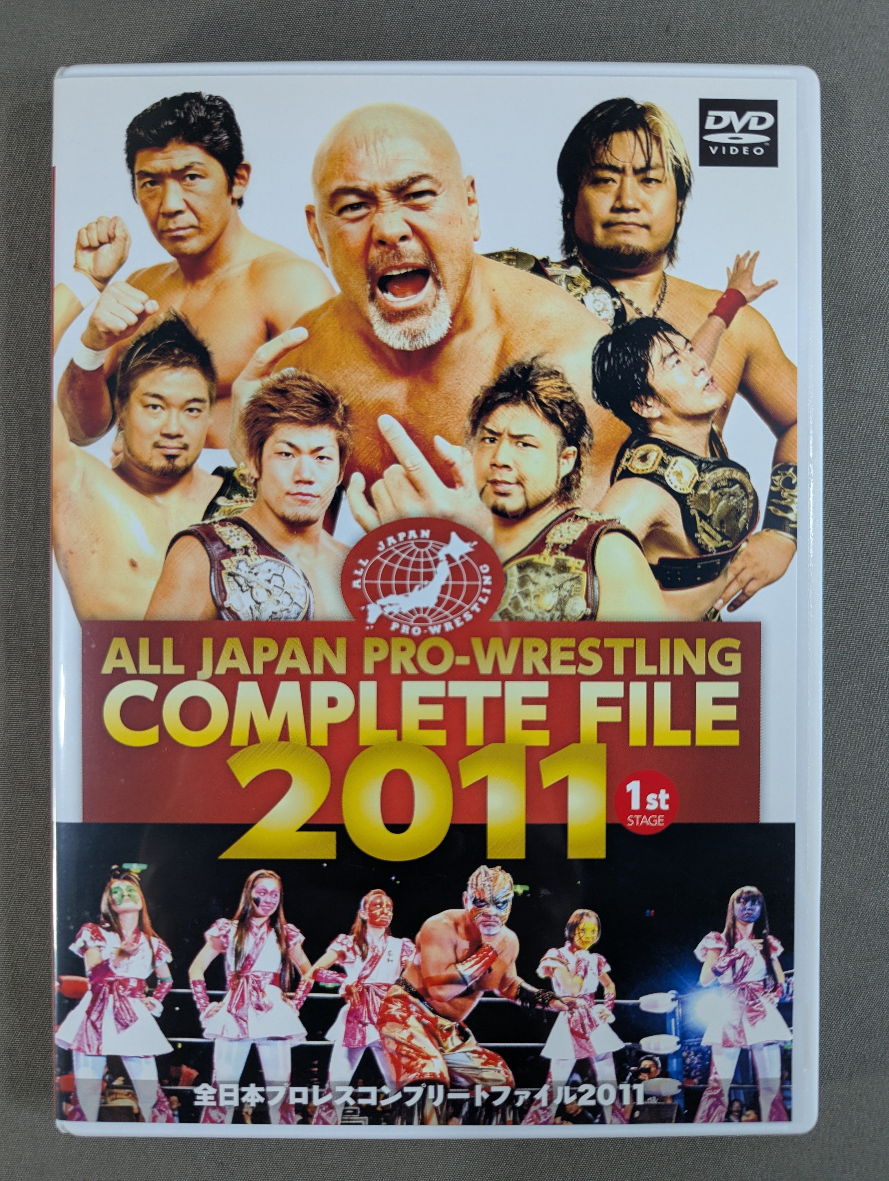 全日本プロレス コンプリートファイル 2011［DVD-BOX］ – 闘道館