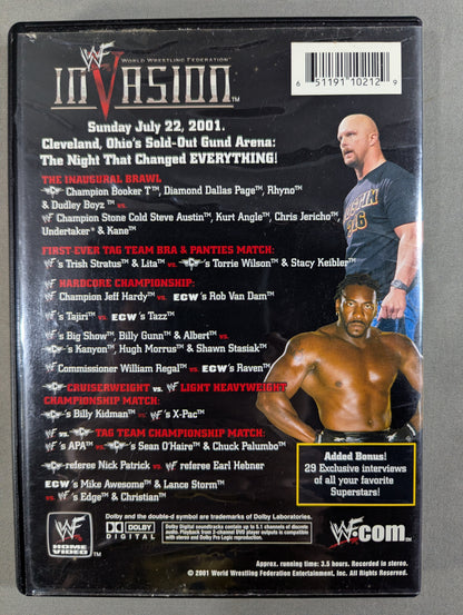 WWF INVASION 2001