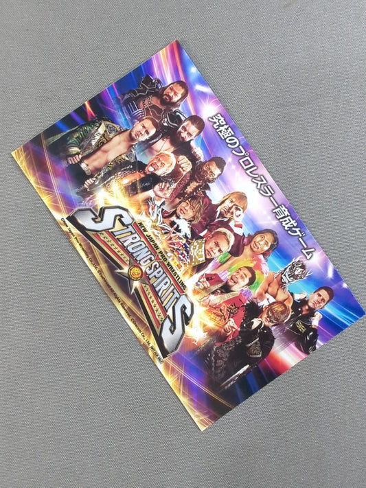 New Japan Pro Wrestling 'STRONG SPIRITS' Sticker (2)