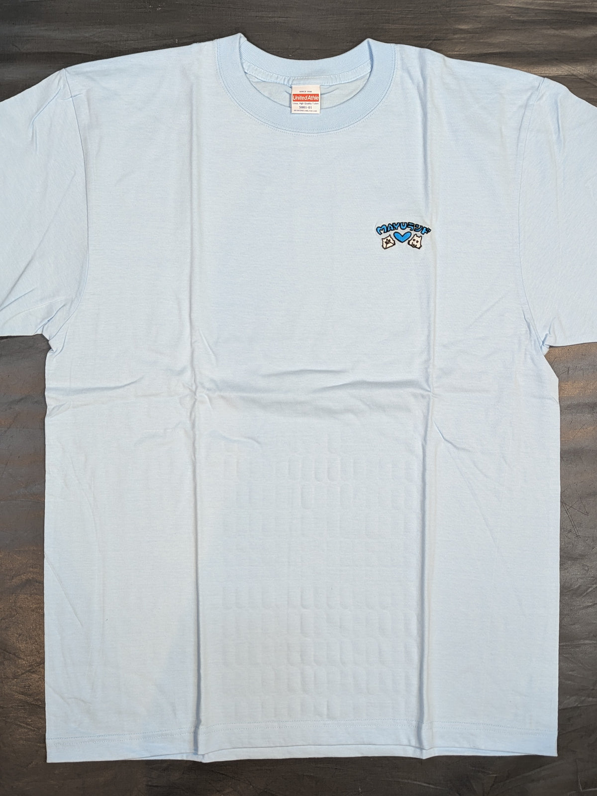 Runaway Wrestler T-Shirt (2) (Embroidered, Light Blue)
