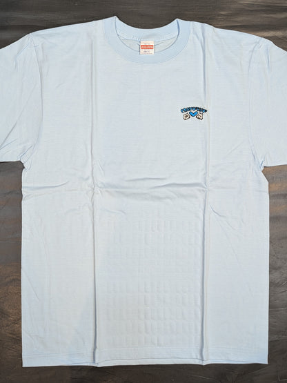 Runaway Wrestler T-Shirt (2) (Embroidered, Light Blue)