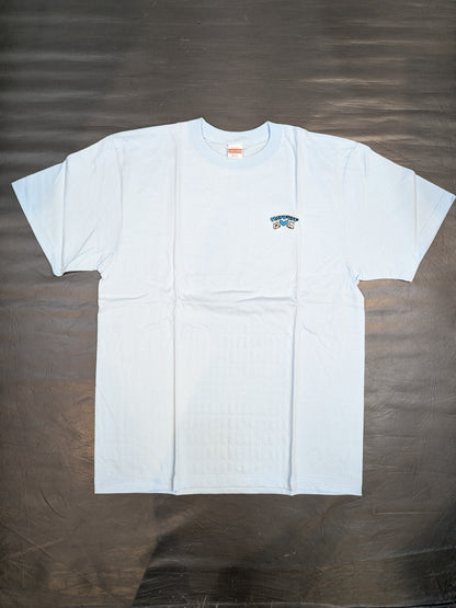 Runaway Wrestler T-Shirt (2) (Embroidered, Light Blue)