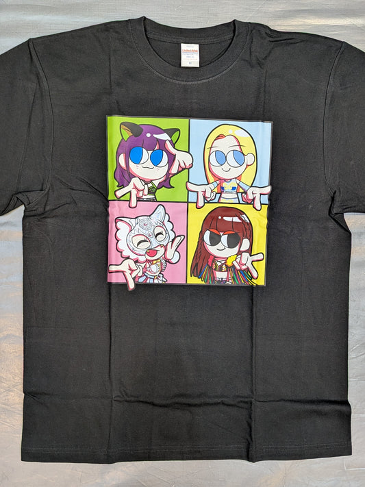 NEO GENESIS ミニキャライラストTシャツ