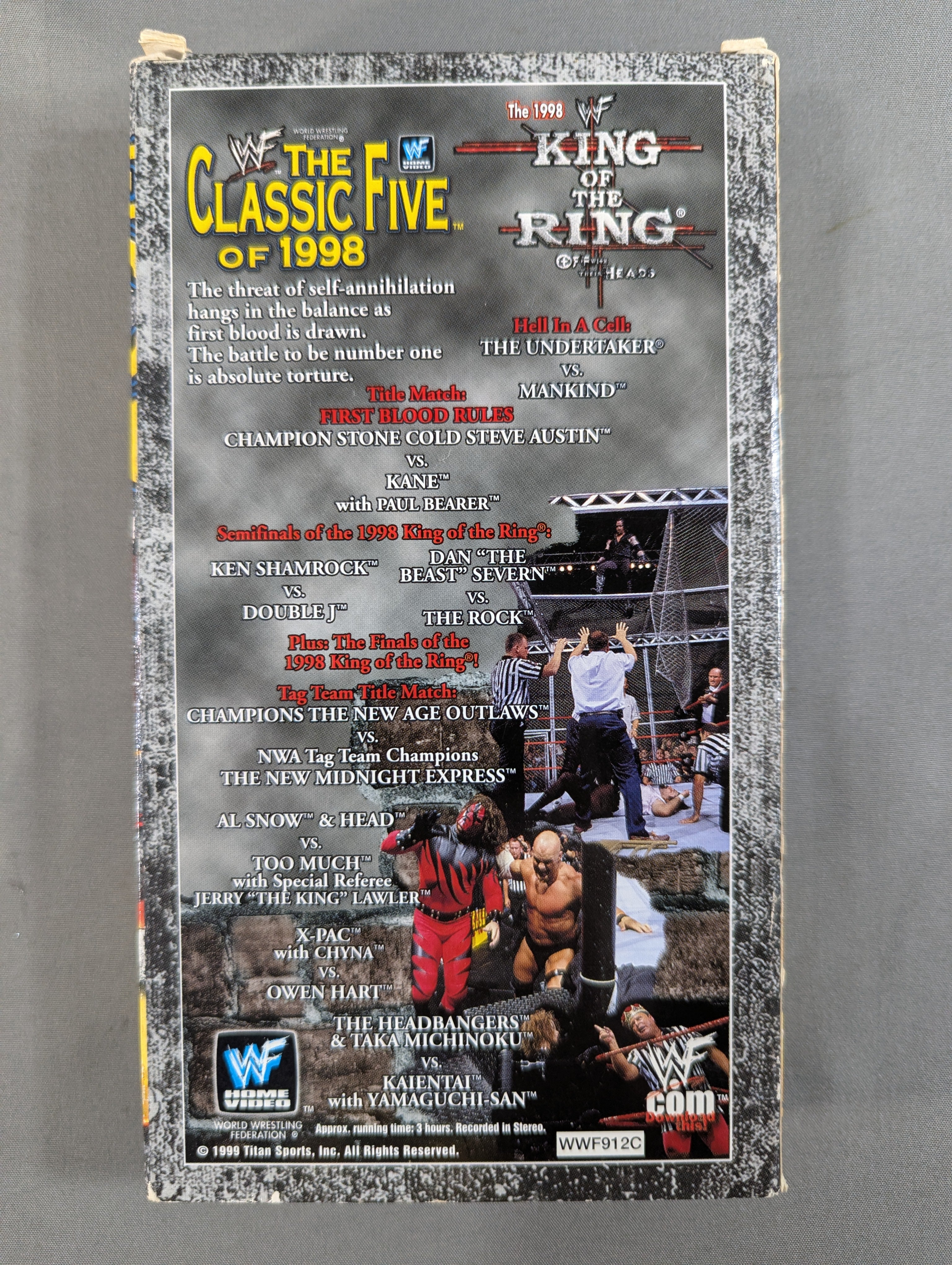 ☆THE CLASSIC FIVE OF 1998☆ KING OF THE RING 1998 – 闘道館